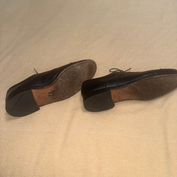 BLACK ALLEN EDMONDS HAMPTONS MENS SHOES SIZE 12 - Picture 5 of 5